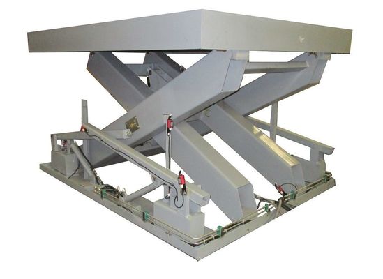 Tabel dermaga beban kaki hidrolik dengan kapasitas 15000kg dan ukuran 2700x2200mm